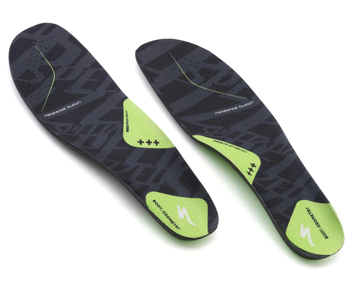 Specialized Body Geometry SL Footbeds Gen 2 (Green) (High Arch) (48-49)